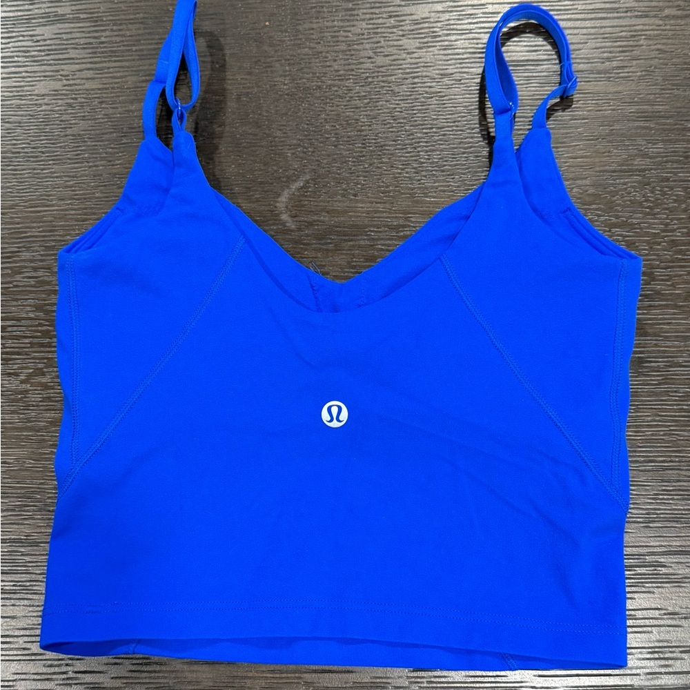 lululemon athletica Vibrant Blue Sports Bra